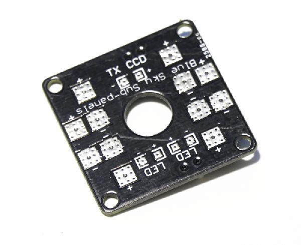 Placa Distribucion corriente con led y Tx V. para micro quad